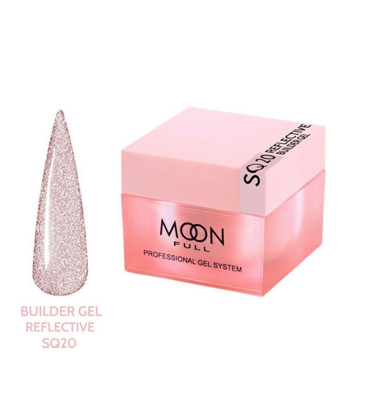 Gel de construction réfléchissant Moon Full Reflective Builder Gel SQ20 30 ml