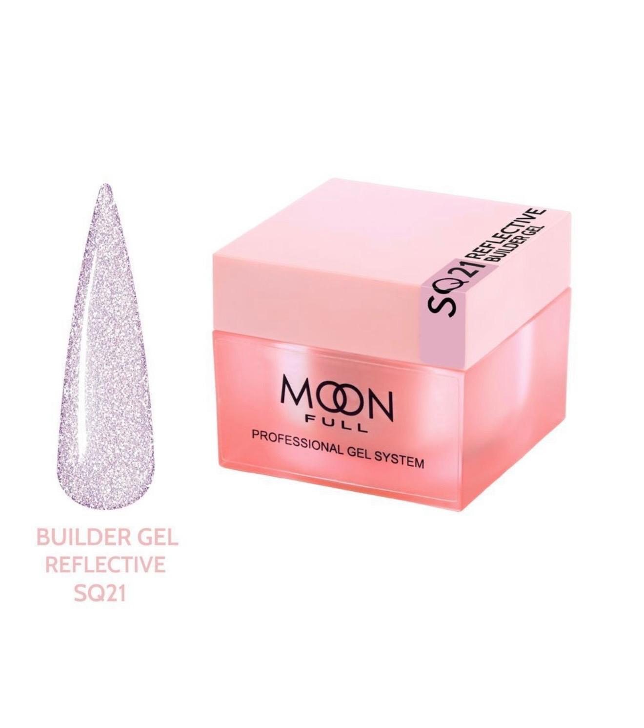 Gel de construction réfléchissant Moon Full Reflective Builder Gel SQ21 30 ml