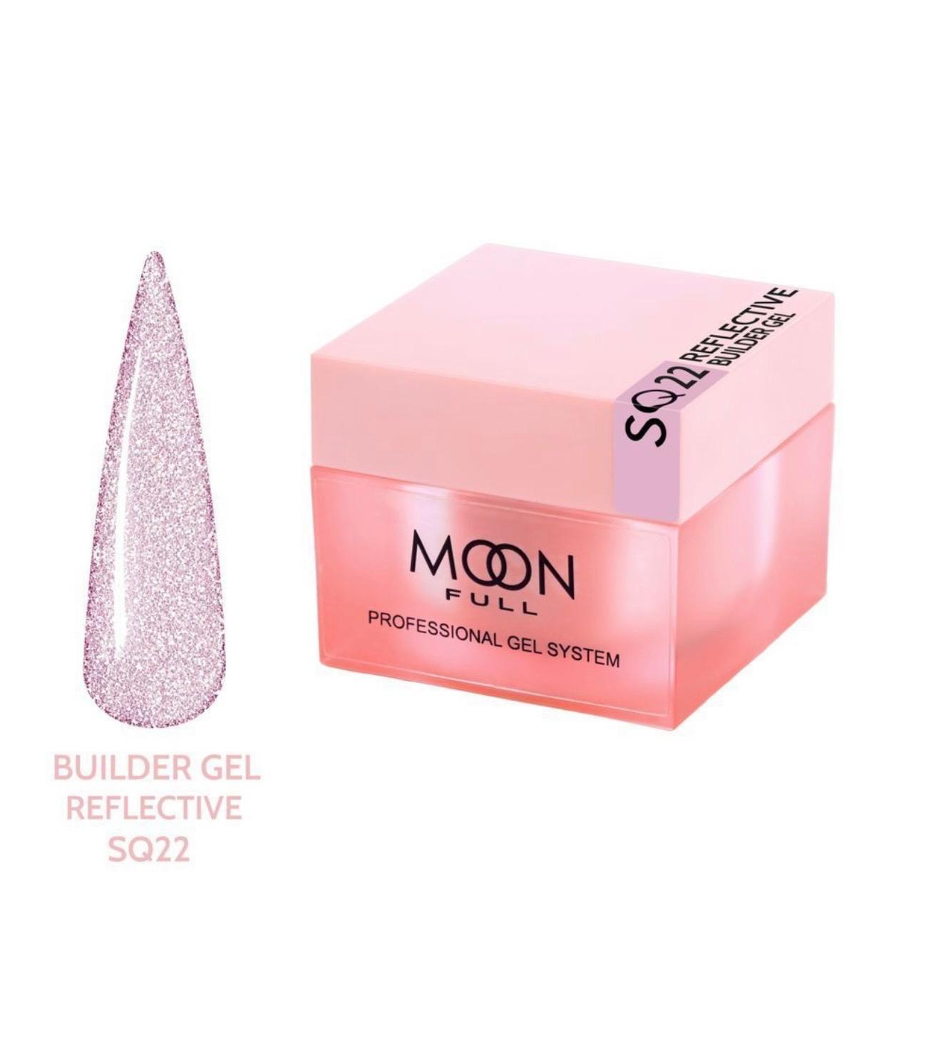Gel de construction réfléchissant Moon Full Reflective Builder Gel SQ22 30 ml