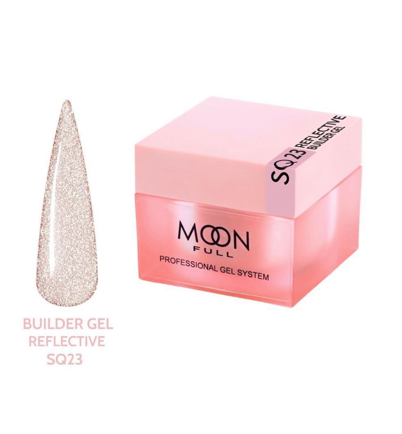 Gel de construction réfléchissant Moon Full Reflective Builder Gel SQ23 30 ml