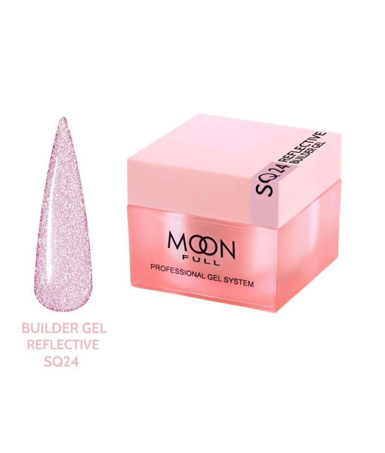 Gel de construction réfléchissant Moon Full Reflective Builder Gel SQ24 30 ml