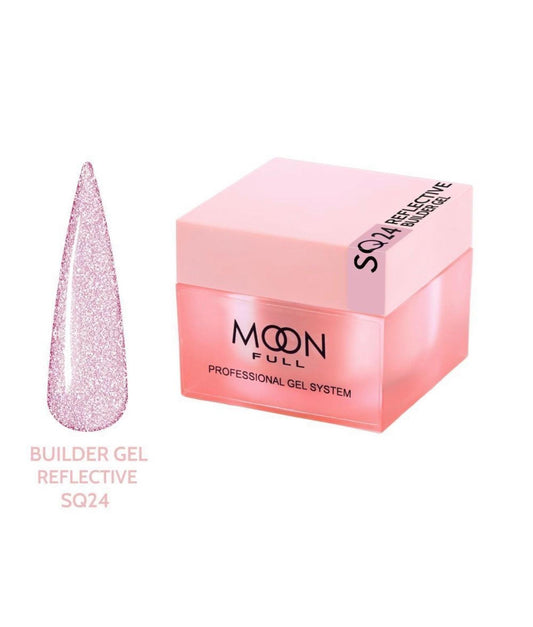 Gel de construction réfléchissant Moon Full Reflective Builder Gel SQ24 30 ml