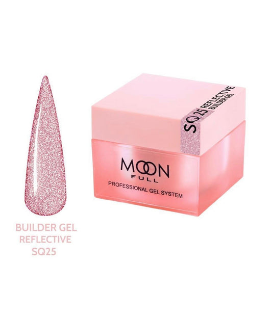 Gel de construction réfléchissant Moon Full Reflective Builder Gel SQ25 30 ml