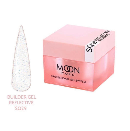 Gel de construction réfléchissant Moon Full Reflective Builder Gel SQ29 30 ml
