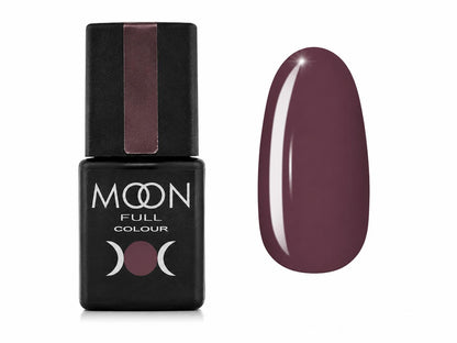 Moon Full Vernis Semi-Permanent N°192 brun-gris avec sous-ton violet, flacon de 8 ml.