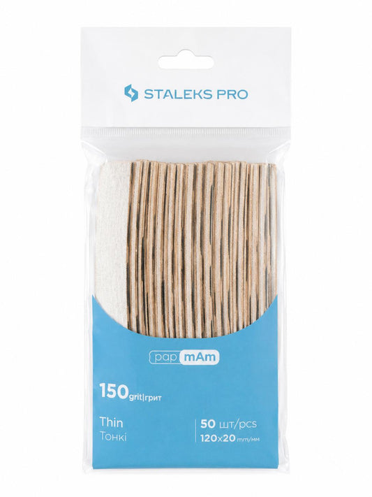 Recharges jetables papmAm STALEKS PRO SMART 22 grain 150, lot de 50 pièces pour manucure et pédicure professionnelles