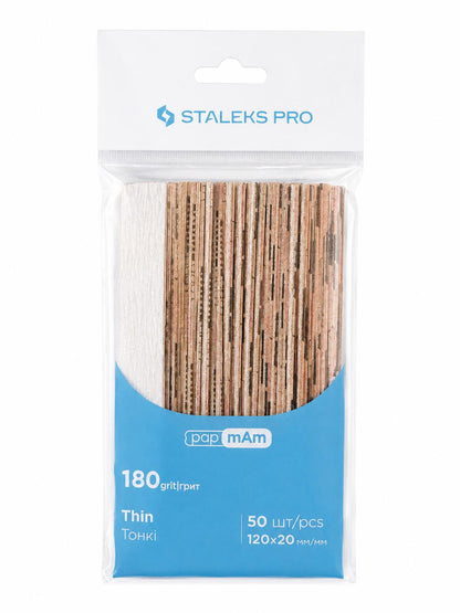 Recharges jetables papmAm STALEKS PRO SMART 22 grain 180, lot de 50 pièces pour manucure et pédicure professionnelles