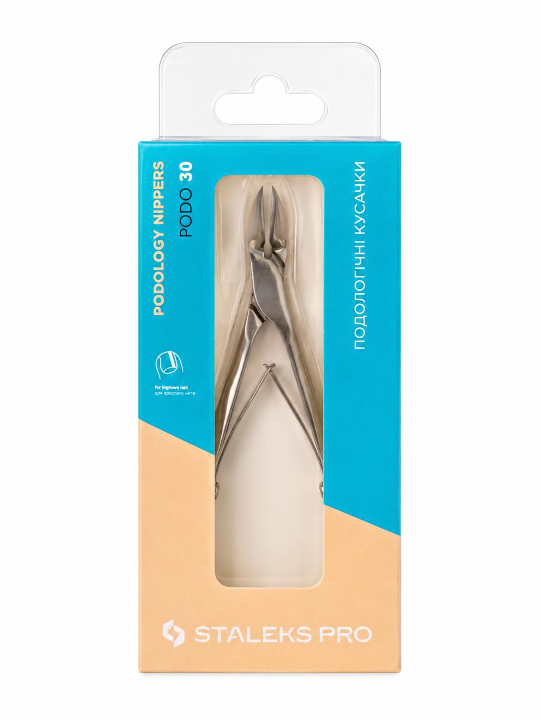 Pince professionnelle STALEKS PRO PODO 30 NP-30-18 pour ongles incarnés avec lames de 18 mm