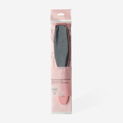 Râpe à pieds STALEKS BEAUTY & CARE 20 TYPE 3 grain 100/180 avec manche en bois