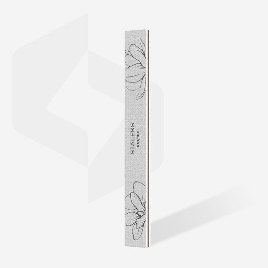 STALEKS PRO EXPERT 20 NFE-20-100/180 lime minérale professionnelle jetable droite double face pour manucure et pédicure.